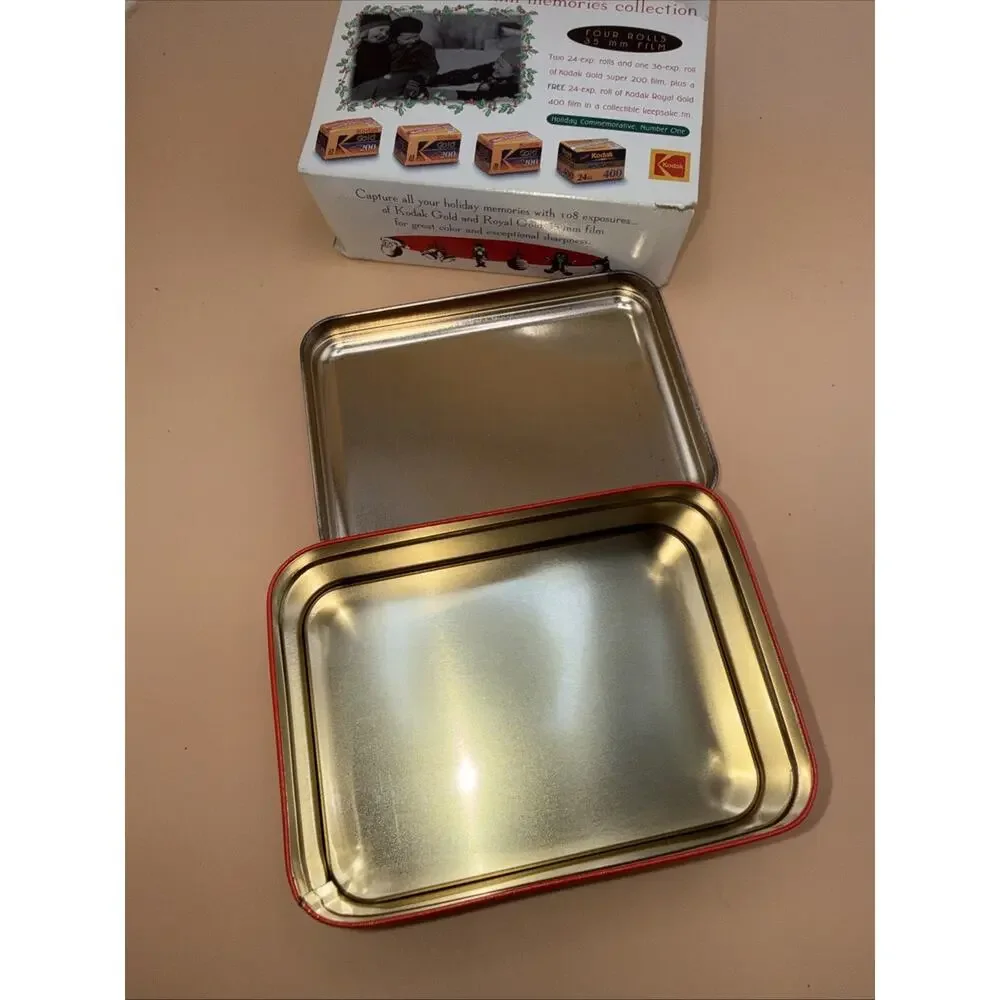 Vintage Kodak Film Memories Collection Tin Holiday Commemorative Vol. 1 1994